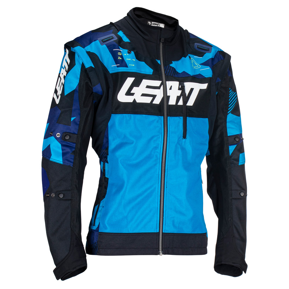 JACKET MOTO 4.5 X-FLOW BLUE LARGE